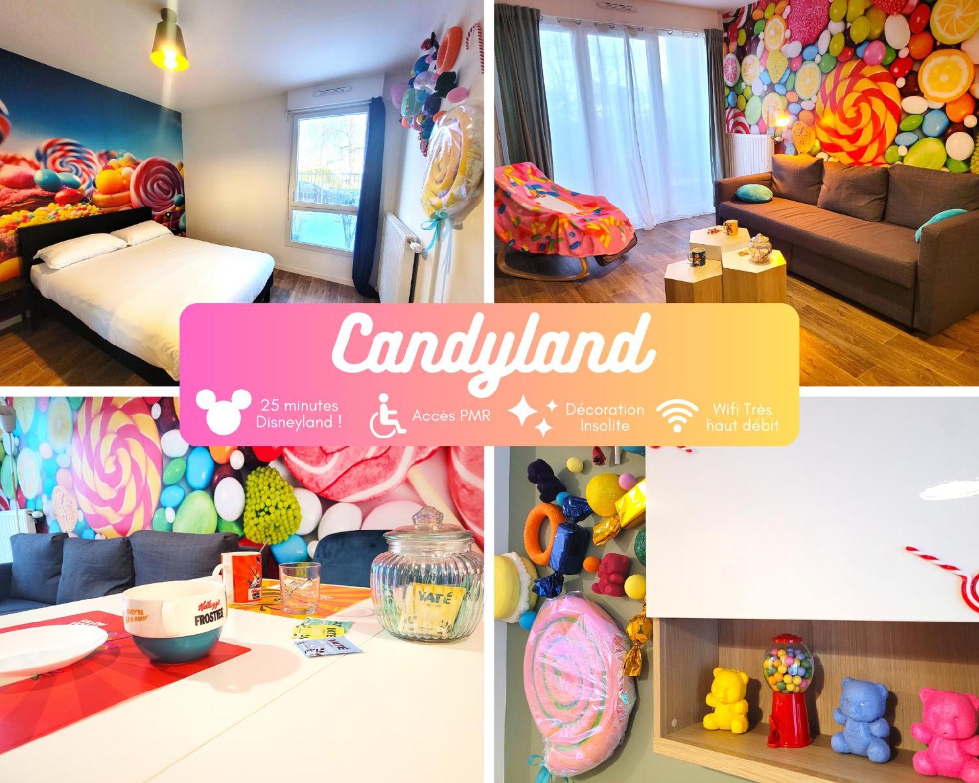 Candyland-20Min Disney-Famille Meaux Esterno foto