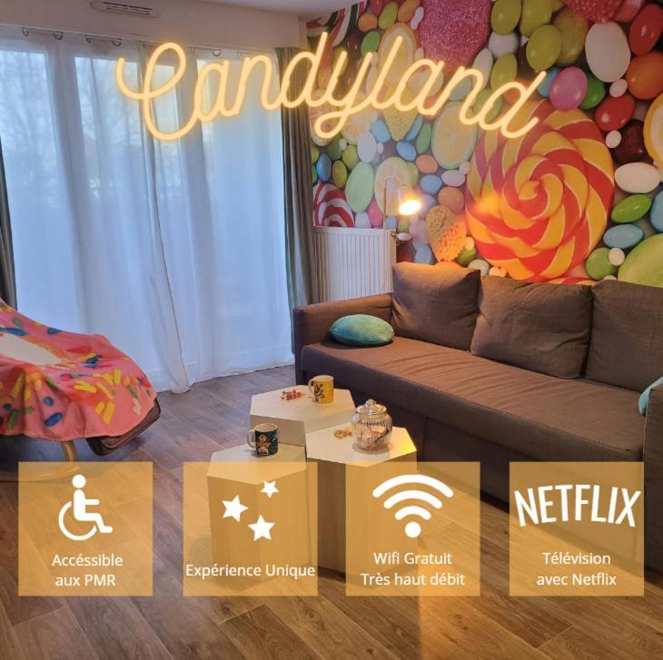 Candyland-20Min Disney-Famille Meaux Esterno foto